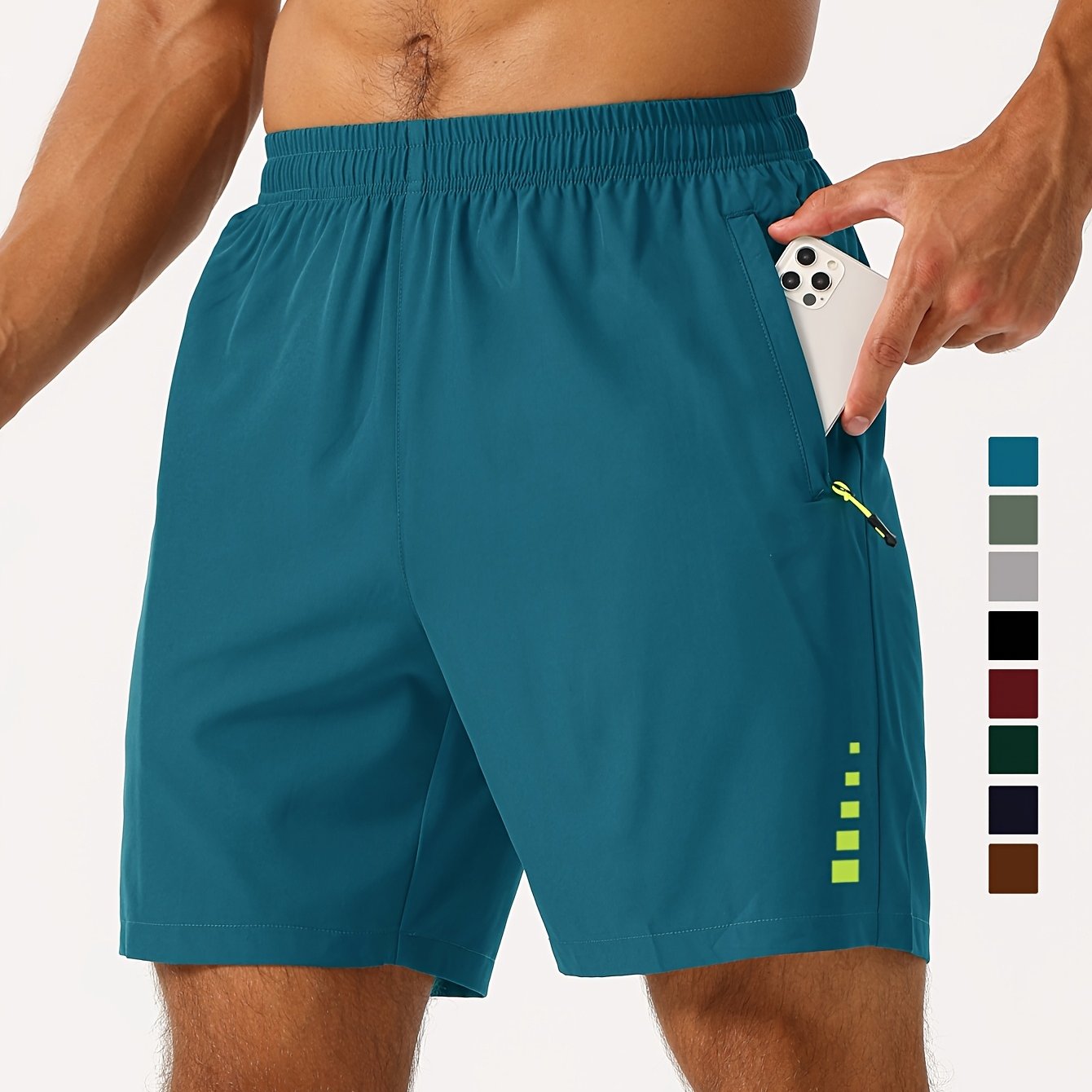 Men's Loose Quick-Dry Running Fitness Shorts