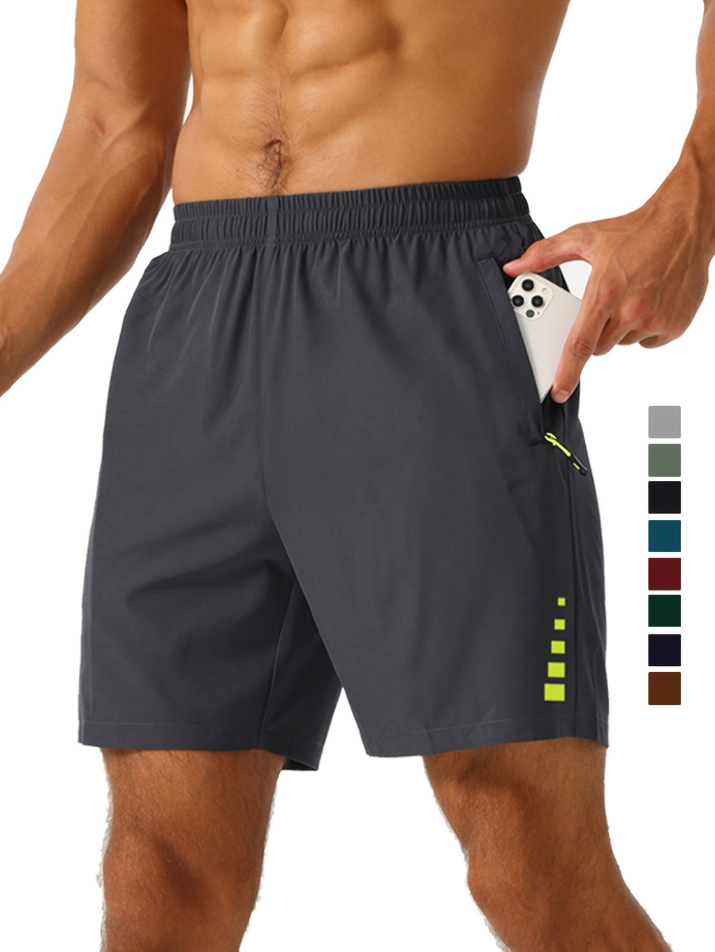 Men's Loose Quick-Dry Running Fitness Shorts