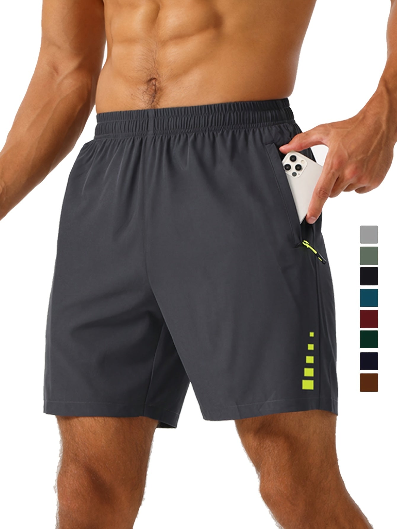 Men's Loose Quick-Dry Running Fitness Shorts