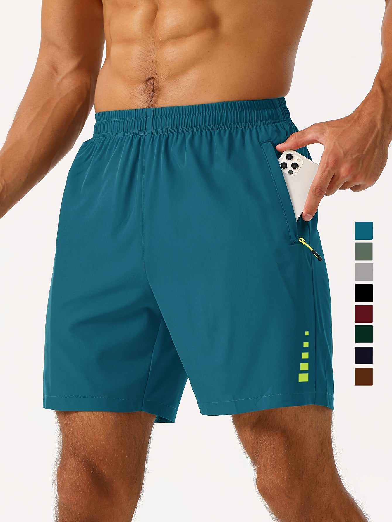 Men's Loose Quick-Dry Running Fitness Shorts