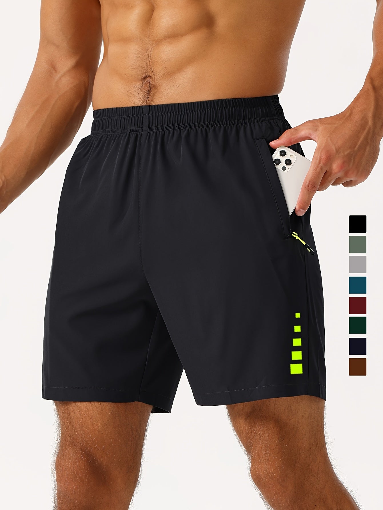 Men's Loose Quick-Dry Running Fitness Shorts