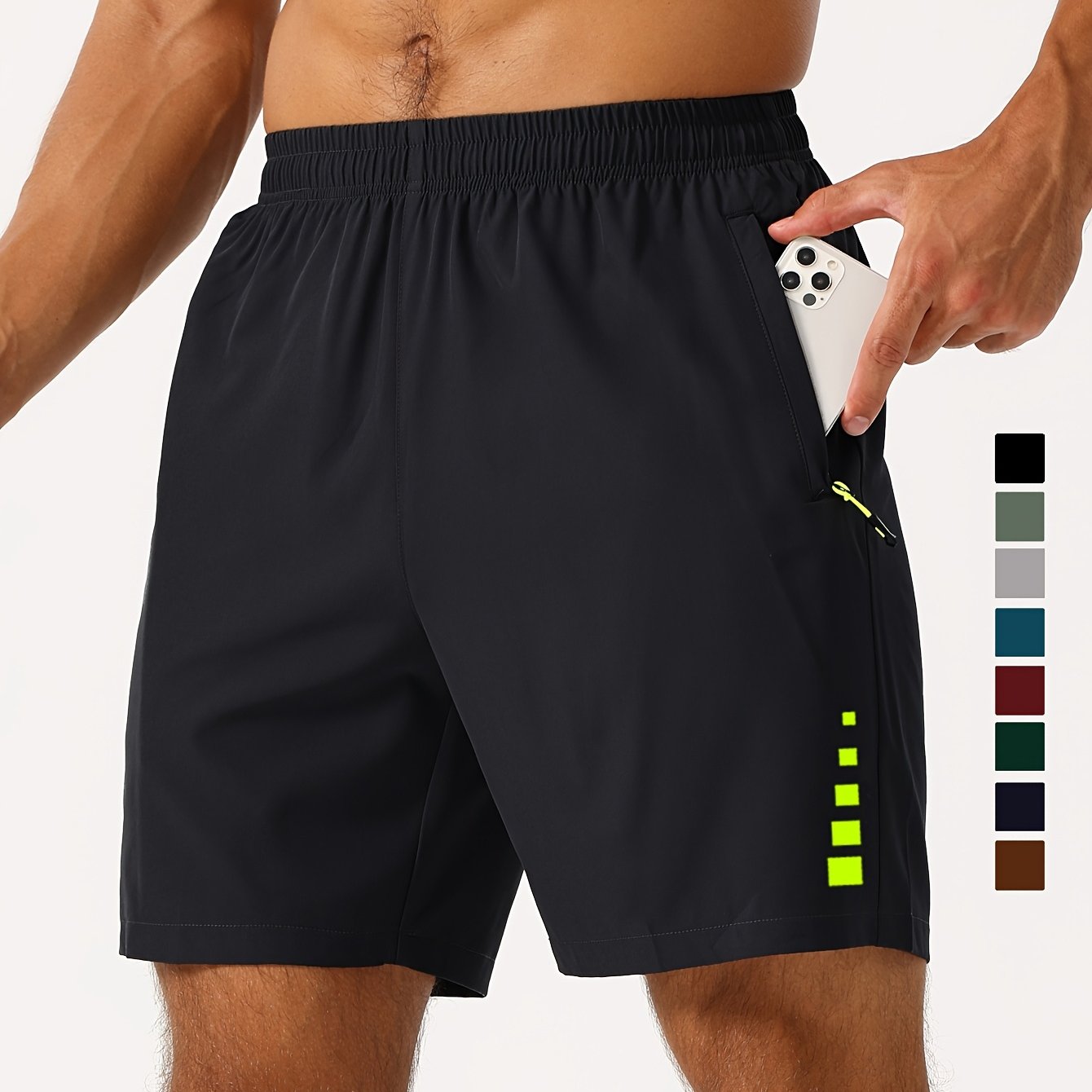 Men's Loose Quick-Dry Running Fitness Shorts