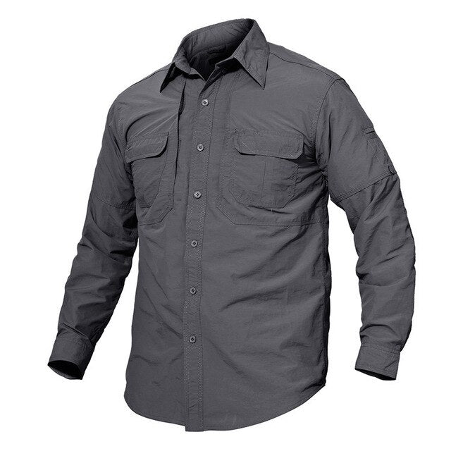 Men's Brand Tactical Airsoft Clothing Quick Drying Military Army Shirt Lightweight Long Sleeve Shirt Men Combat Shirts